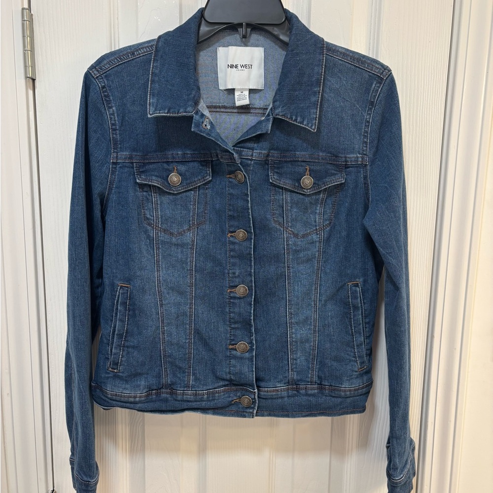 Nine West Blue Jean Jacket